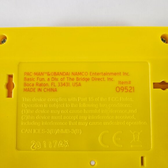 Pacman Retro Handheld Mini Arcade Video Game Bandai Namco Basic Fun 09521 Tested - Picture 5 of 10